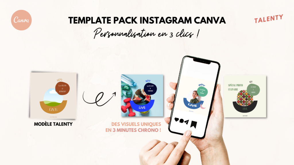 Template pack Canva - Collection Inspi - Instagram