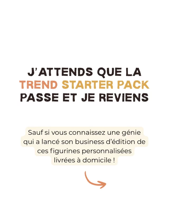 Combien de Starter Pack as-tu vu aujourd’hui sur ton feed ?? 🤪